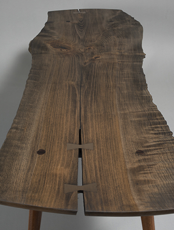 Blackball Table: A live edged coffee table. Blackball Table: A live edged coffee table.